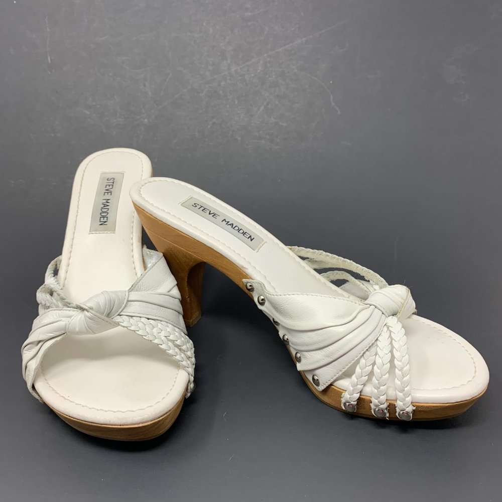 Steve Madden Knotted Leather Mule